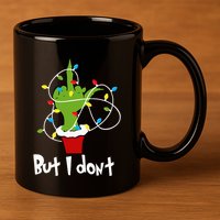 I Love Matching Christmas But I Dont Lights Couples 11oz C Handle Ceramic Mug