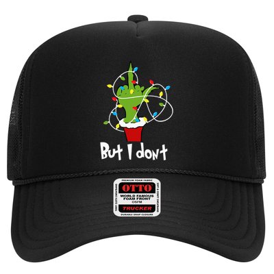 I Love Matching Christmas But I Dont Lights Couples Trucker Hat