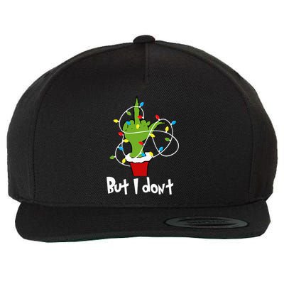 I Love Matching Christmas But I Dont Lights Couples Wool Snapback Cap