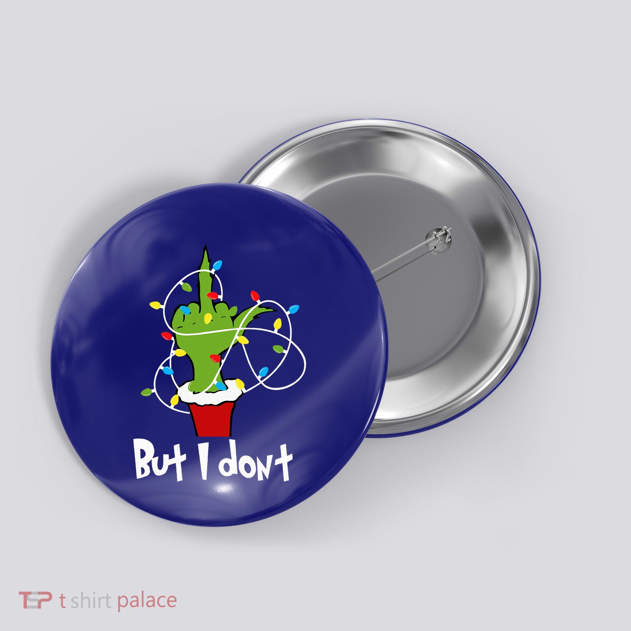 I Love Matching Christmas But I Dont Lights Couples Button