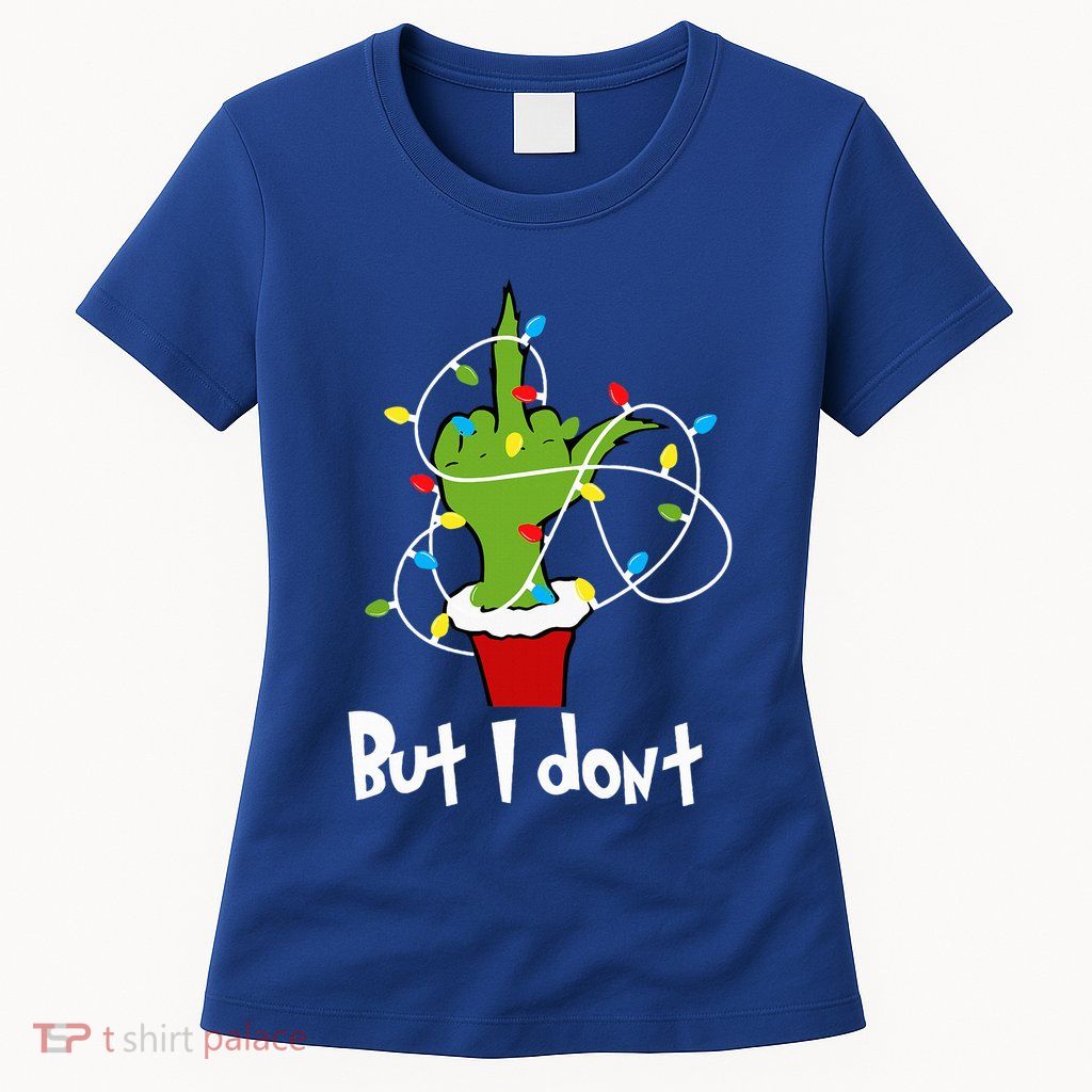 I Love Matching Christmas But I Dont Lights Couples Womens T-Shirt
