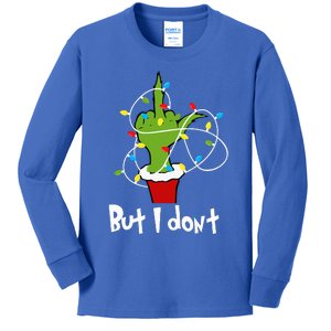 I Love Matching Christmas But I Dont Lights Couples Kids Long Sleeve Shirt