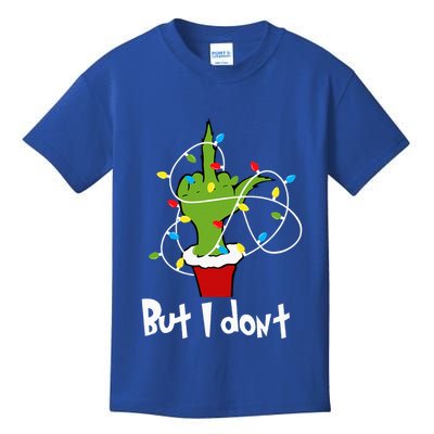 I Love Matching Christmas But I Dont Lights Couples Kids T-Shirt