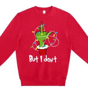 I Love Matching Christmas But I Dont Lights Couples Premium Crewneck Sweatshirt