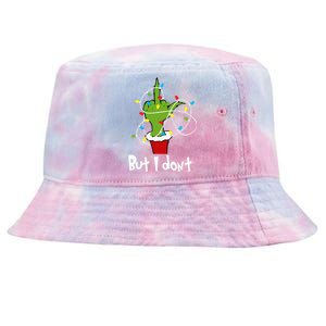 I Love Matching Christmas But I Dont Lights Couples Tie-Dyed Bucket Hat