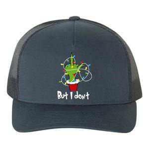 I Love Matching Christmas But I Dont Lights Couples Yupoong Adult 5-Panel Trucker Hat