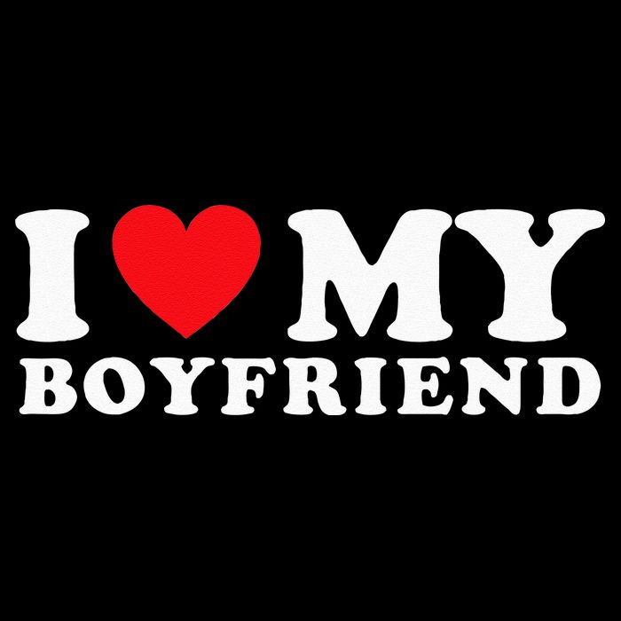 I Love My Boyfriend I Heart My Boyfriend BF Toddler T-Shirt