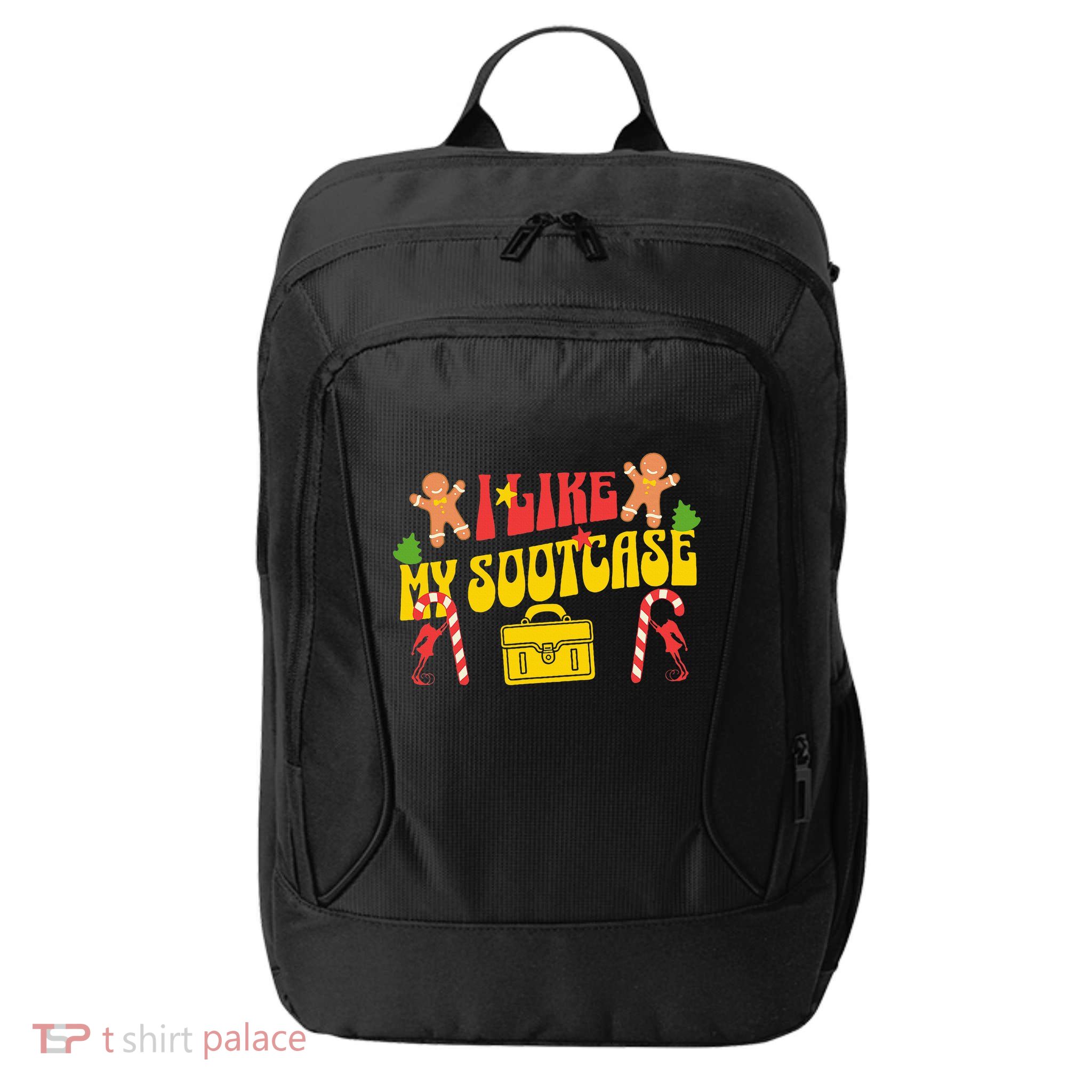 I Like My Suitcase Funny Sootcase Viral Meme City Backpack