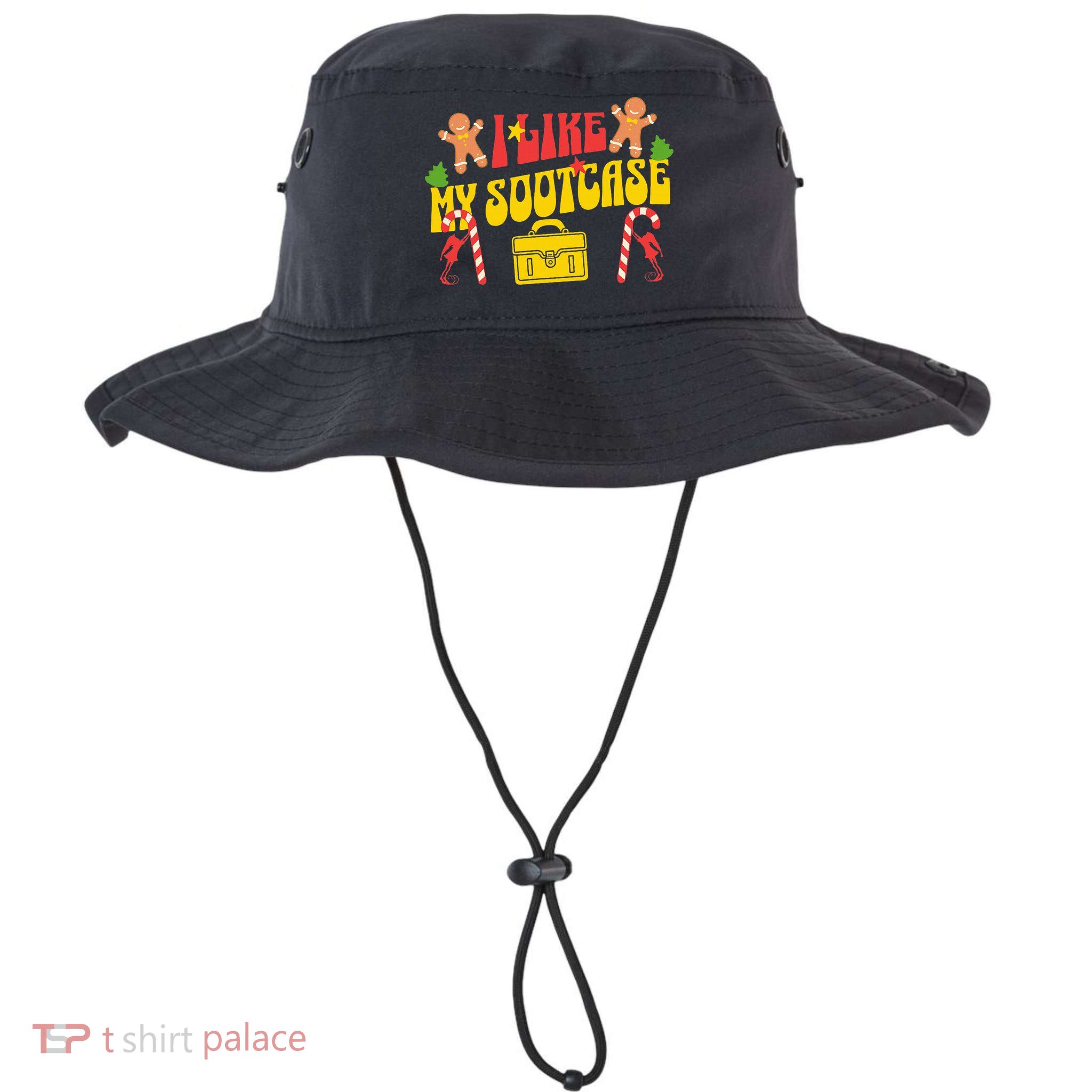 I Like My Suitcase Funny Sootcase Viral Meme Bucket Hat