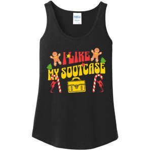 I Like My Suitcase Funny Sootcase Viral Meme Ladies Essential Tank