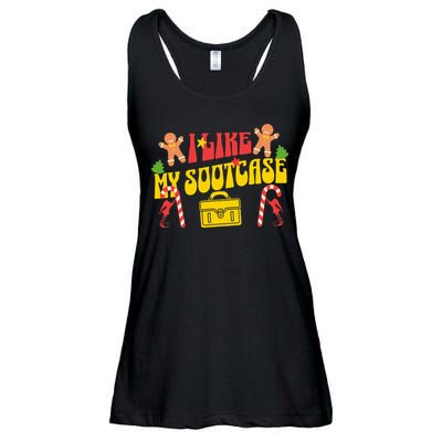 I Like My Suitcase Funny Sootcase Viral Meme Ladies Essential Flowy Tank