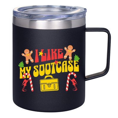 I Like My Suitcase Funny Sootcase Viral Meme 12oz Stainless Steel Coffee Mug