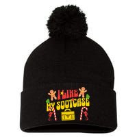 I Like My Suitcase Funny Sootcase Viral Meme Pom Pom 12in Knit Beanie
