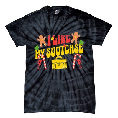 I Like My Suitcase Funny Sootcase Viral Meme Tie-Dye T-Shirt