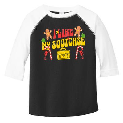 I Like My Suitcase Funny Sootcase Viral Meme Toddler Fine Jersey T-Shirt