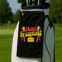 I Like My Suitcase Funny Sootcase Viral Meme Golf Towel