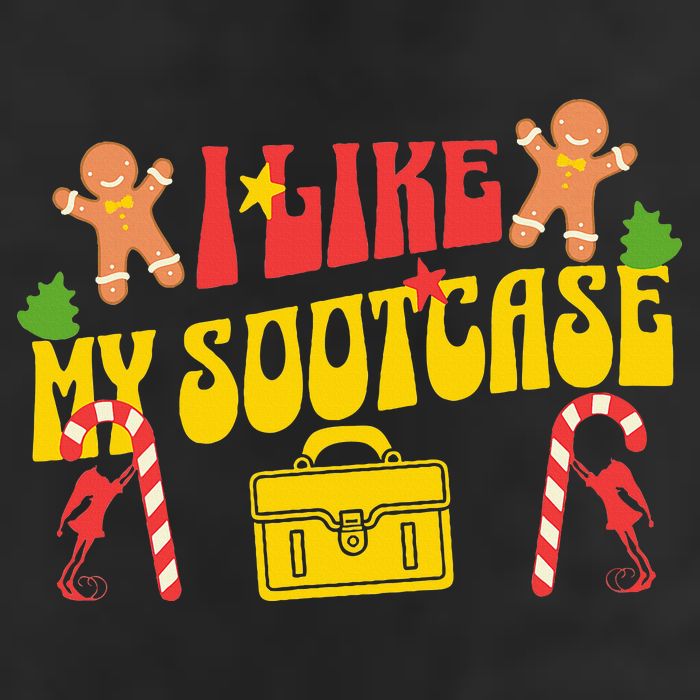 I Like My Suitcase Funny Sootcase Viral Meme Golf Towel