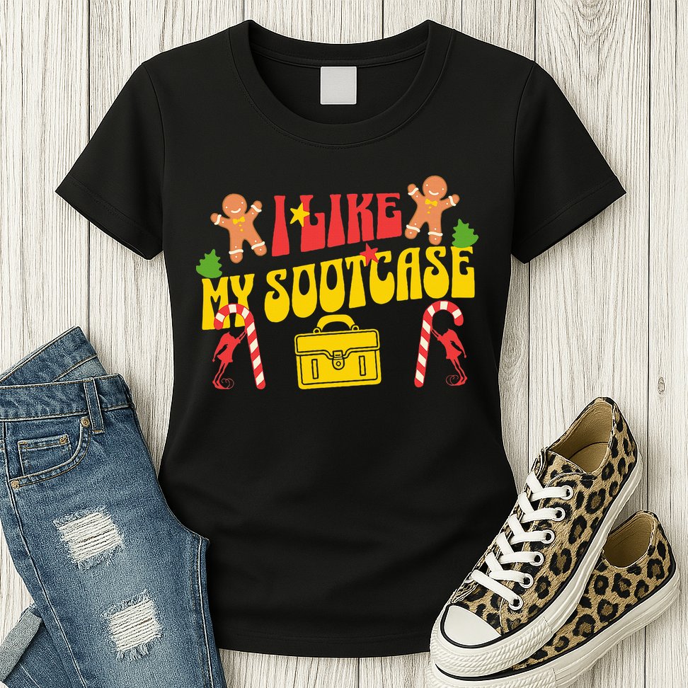 I Like My Suitcase Funny Sootcase Viral Meme Womens T-Shirt