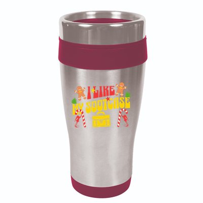 I Like My Suitcase Funny Sootcase Viral Meme 16oz Travel Tumbler