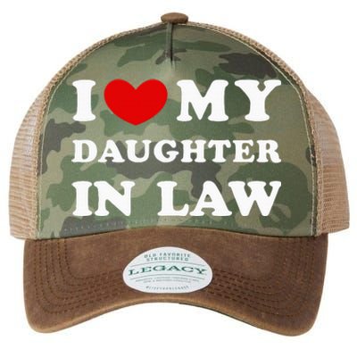 I Love My Daughter In Law Legacy Tie Dye Trucker Hat