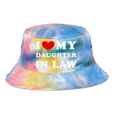 I Love My Daughter In Law Tie Dye Newport Bucket Hat