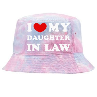 I Love My Daughter In Law Tie-Dyed Bucket Hat