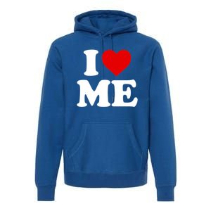 I Love Me Heart Maine Gift Premium Hoodie