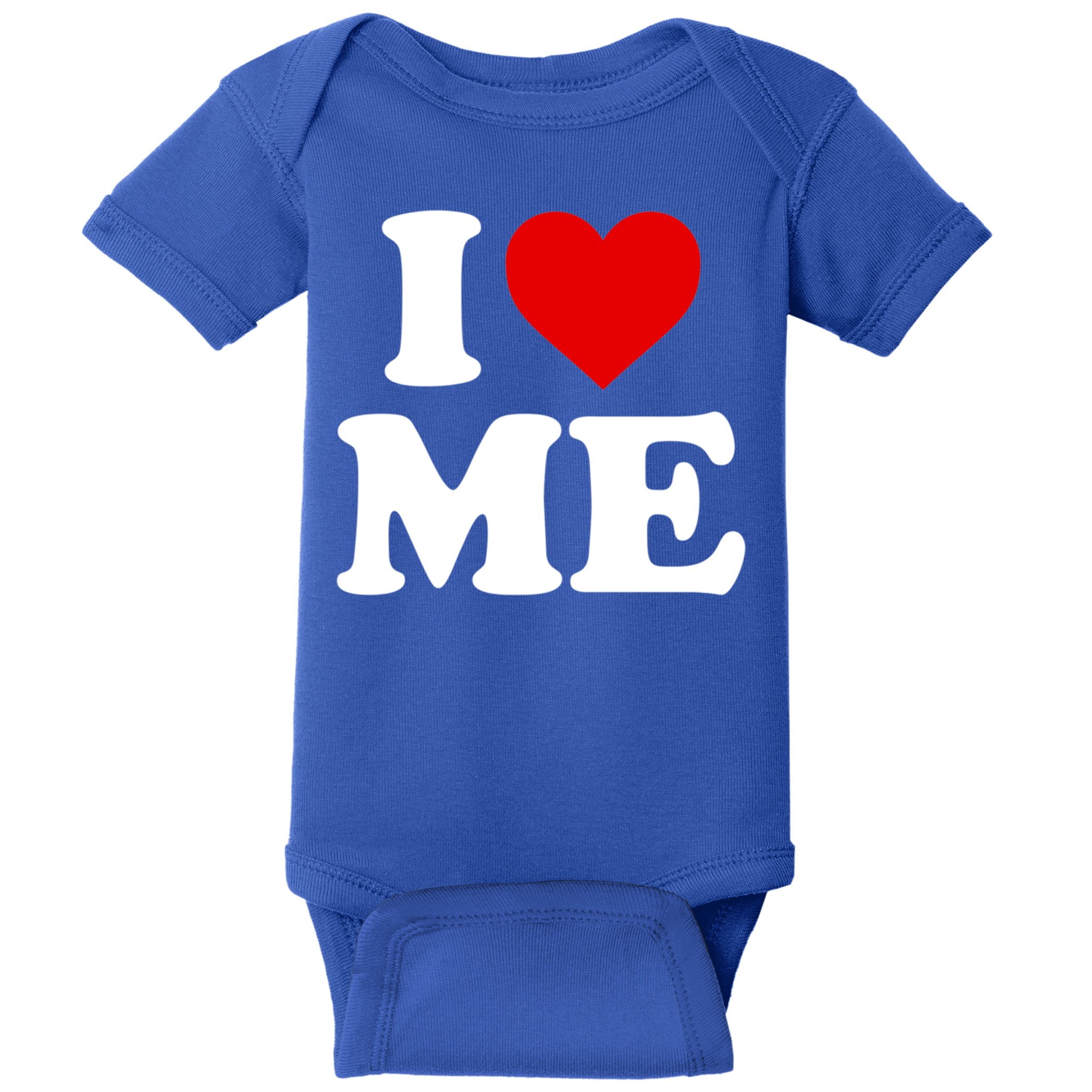 I Love Me Heart Maine Gift Baby Bodysuit