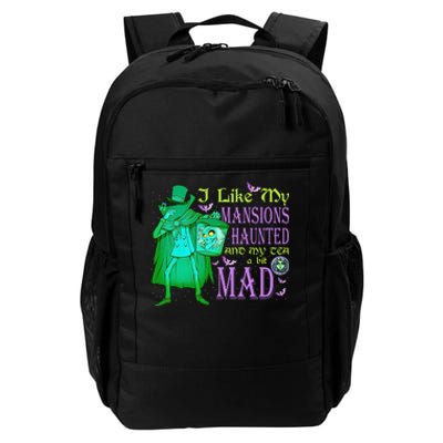 I Like My Mansions Haunted My Tea A Bit Mad Ghosts Madame Daily Commute Backpack