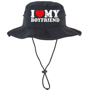 I Love My Boyfriend I Heart My Boyfriend Bf Legacy Cool Fit Booney Bucket Hat