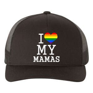 I Love My Mamas Mothers Day Yupoong Adult 5-Panel Trucker Hat