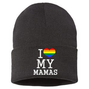 I Love My Mamas Mothers Day Sustainable Knit Beanie