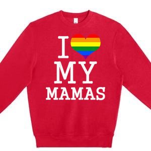 I Love My Mamas Mothers Day Premium Crewneck Sweatshirt