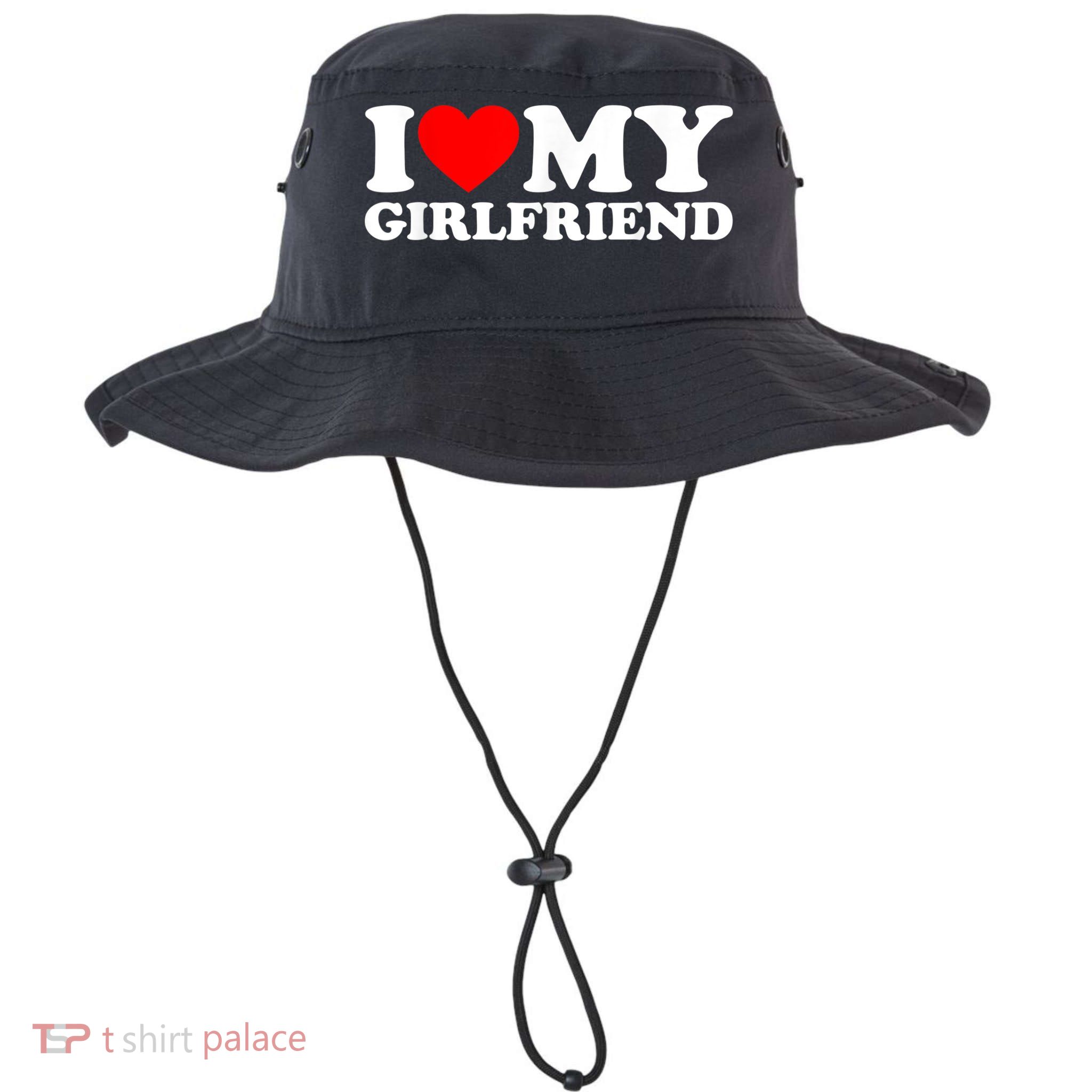 I Love My Girlfriend I Heart My Girlfriend GF Bucket Hat