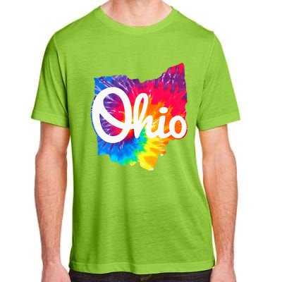 I Love My Ohio Home Script Ohio Adult ChromaSoft Performance T-Shirt