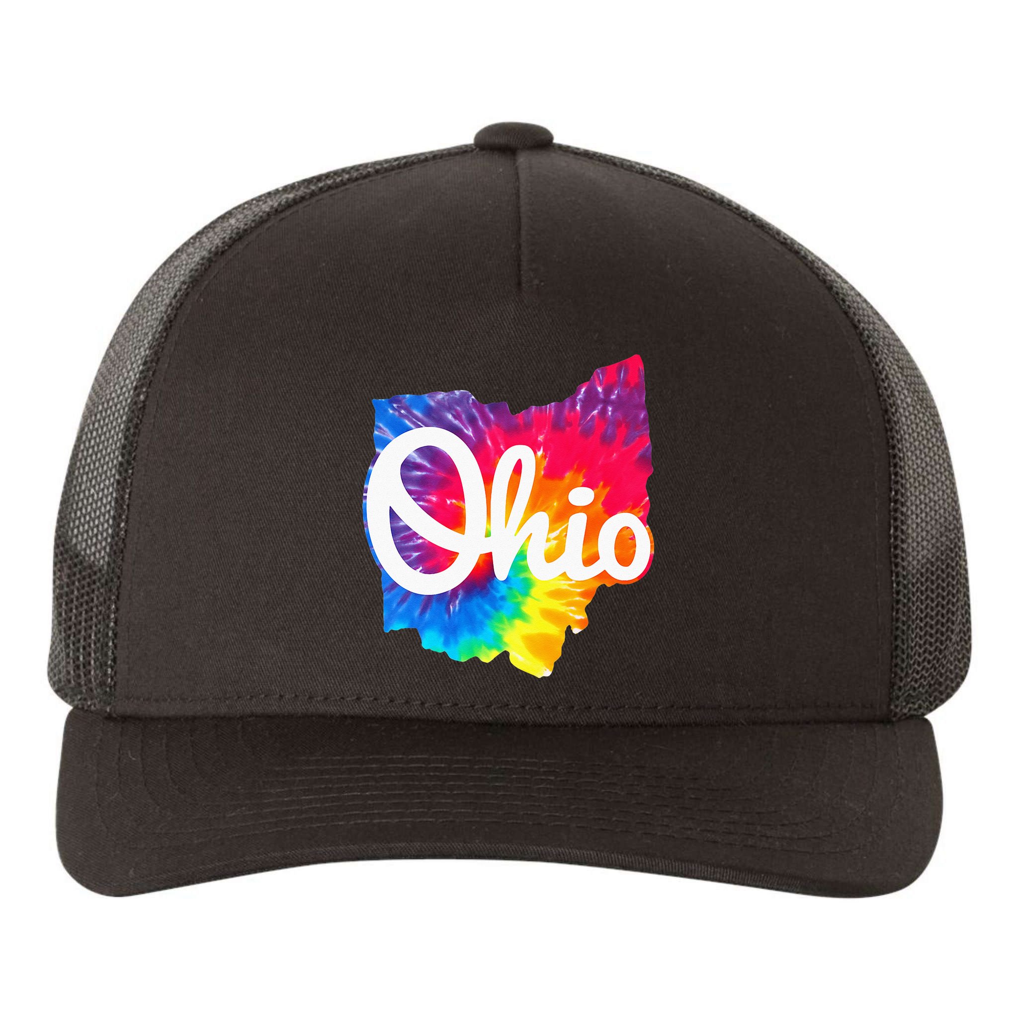 I Love My Ohio Home Script Ohio Yupoong Adult 5-Panel Trucker Hat