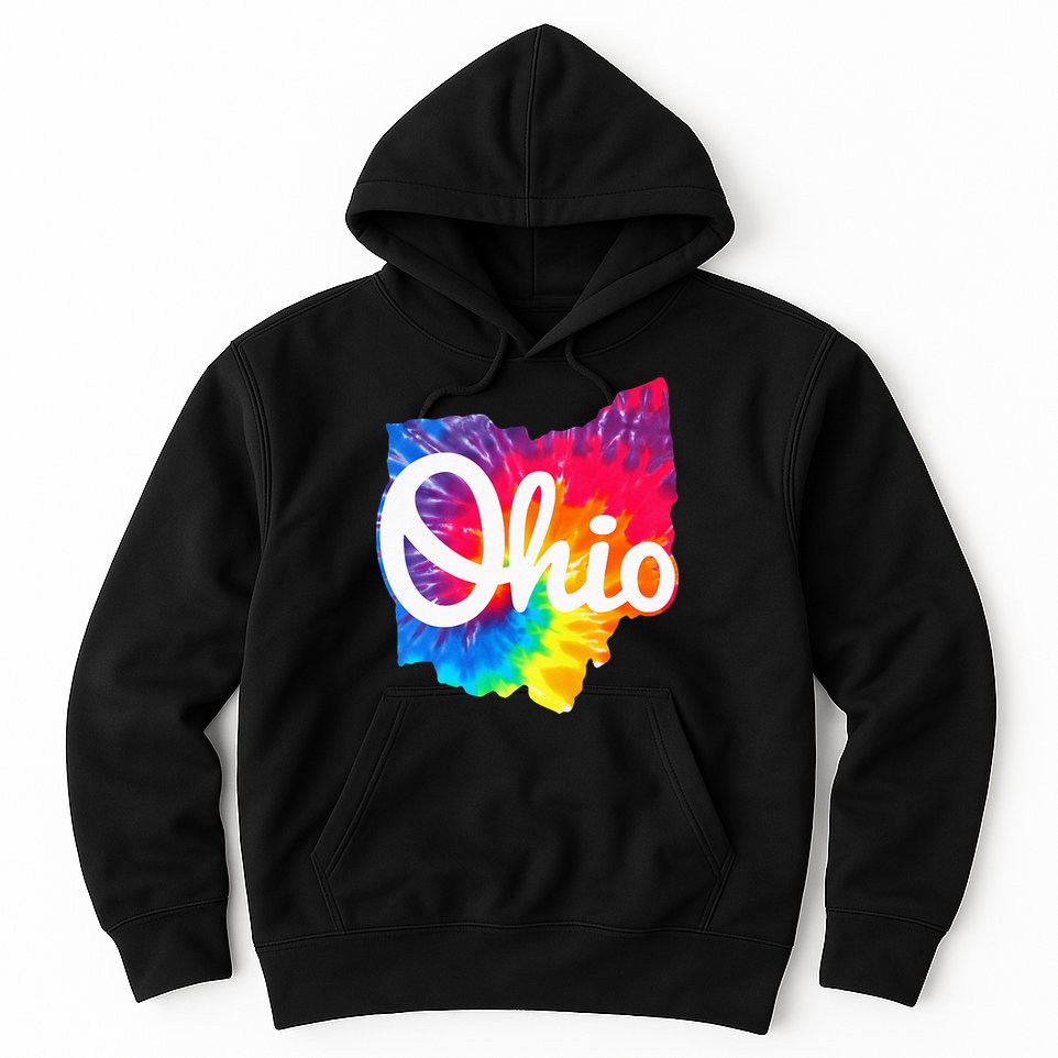 I Love My Ohio Home Script Ohio Hoodie