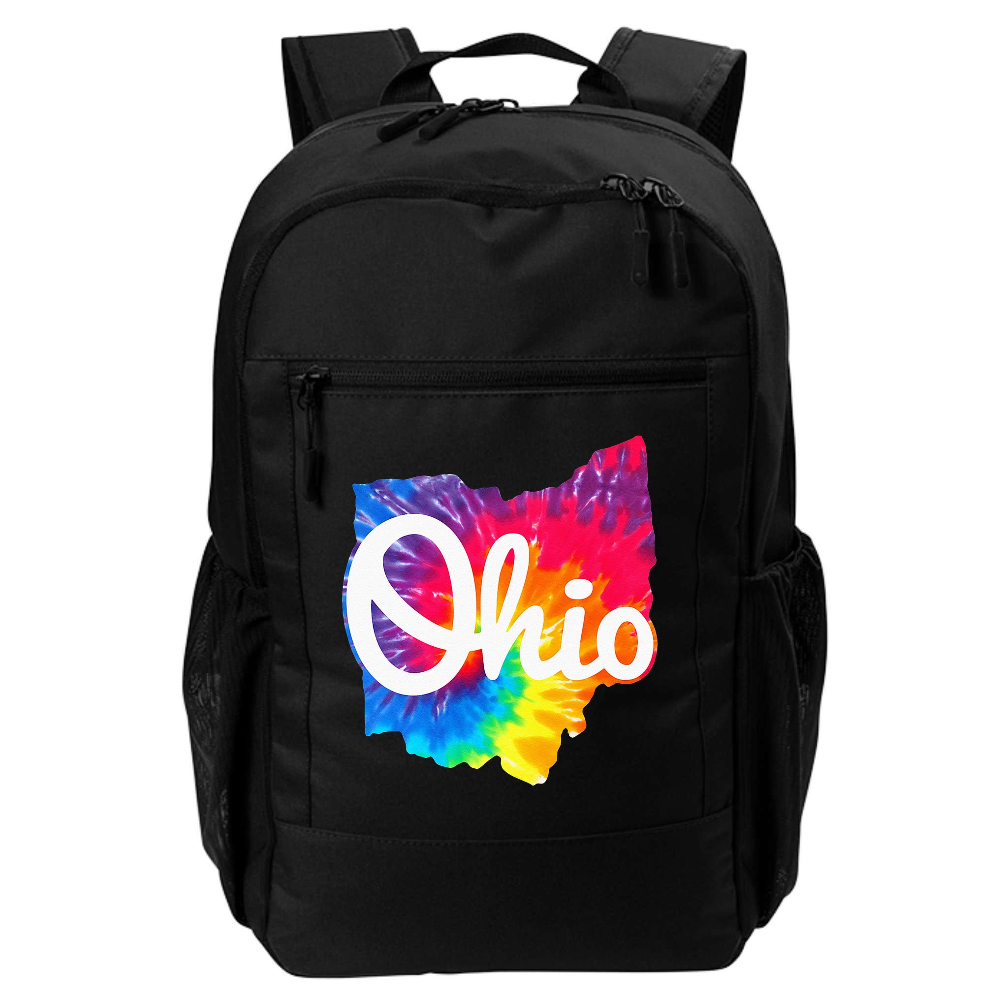I Love My Ohio Home Script Ohio Backpack