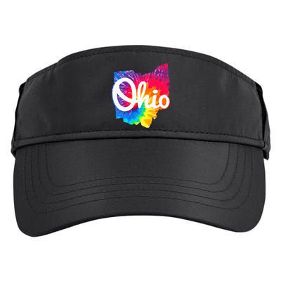 I Love My Ohio Home Script Ohio Adult Drive Performance Visor