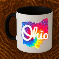 I Love My Ohio Home Script Ohio Mug