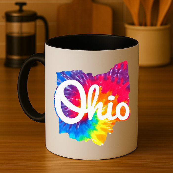 I Love My Ohio Home Script Ohio Mug