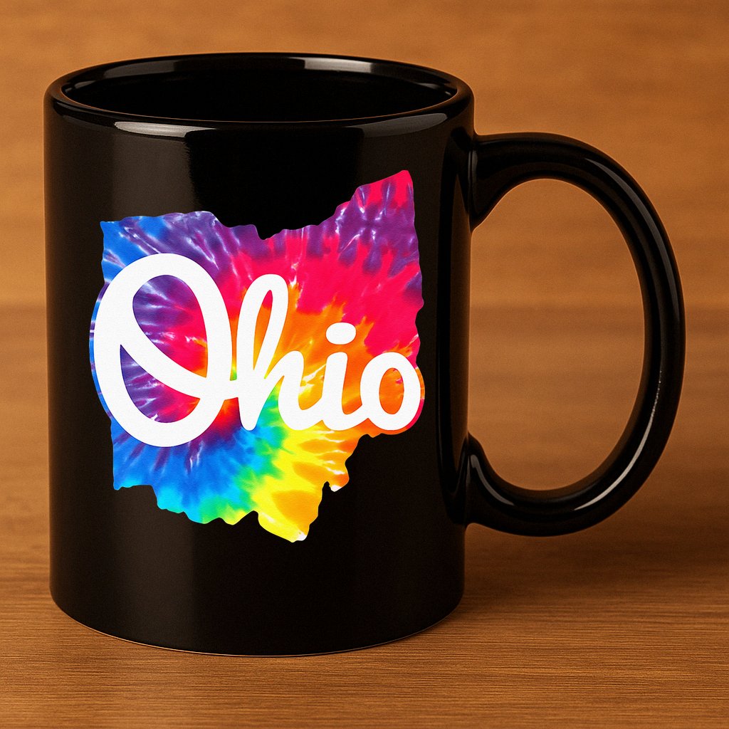 I Love My Ohio Home Script Ohio 11oz C Handle Ceramic Mug