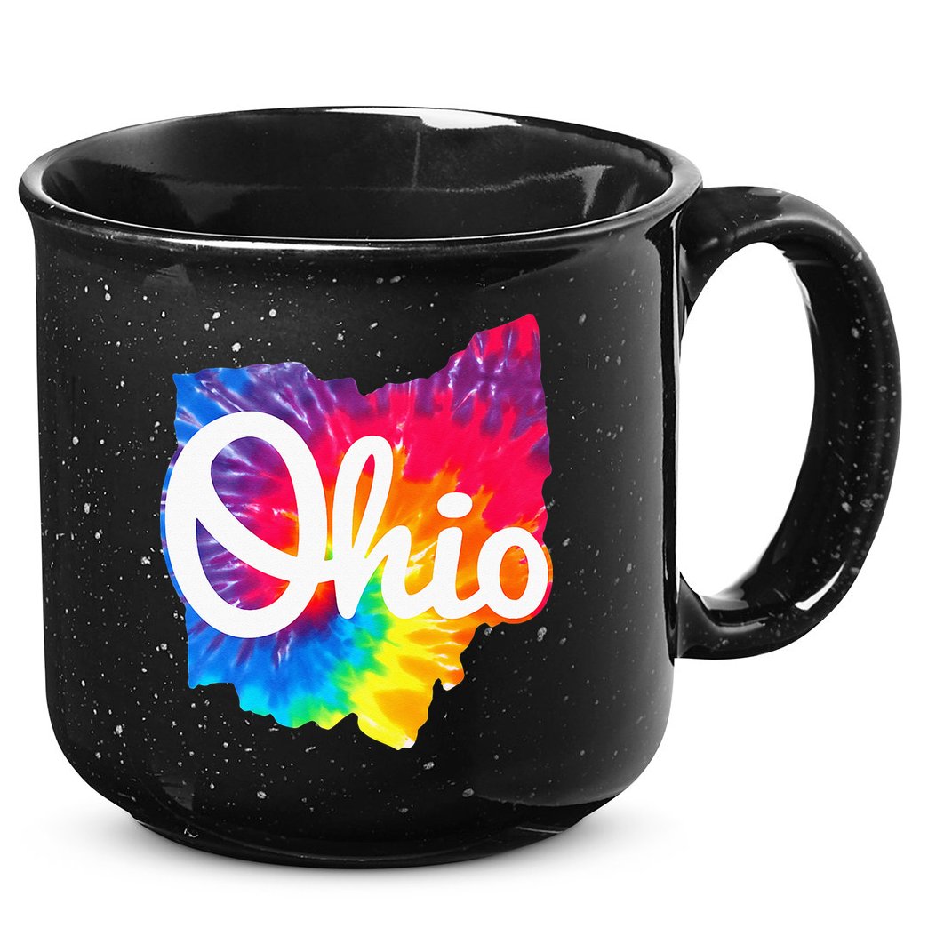 I Love My Ohio Home Script Ohio 15oz Campfire Ceramic Mug