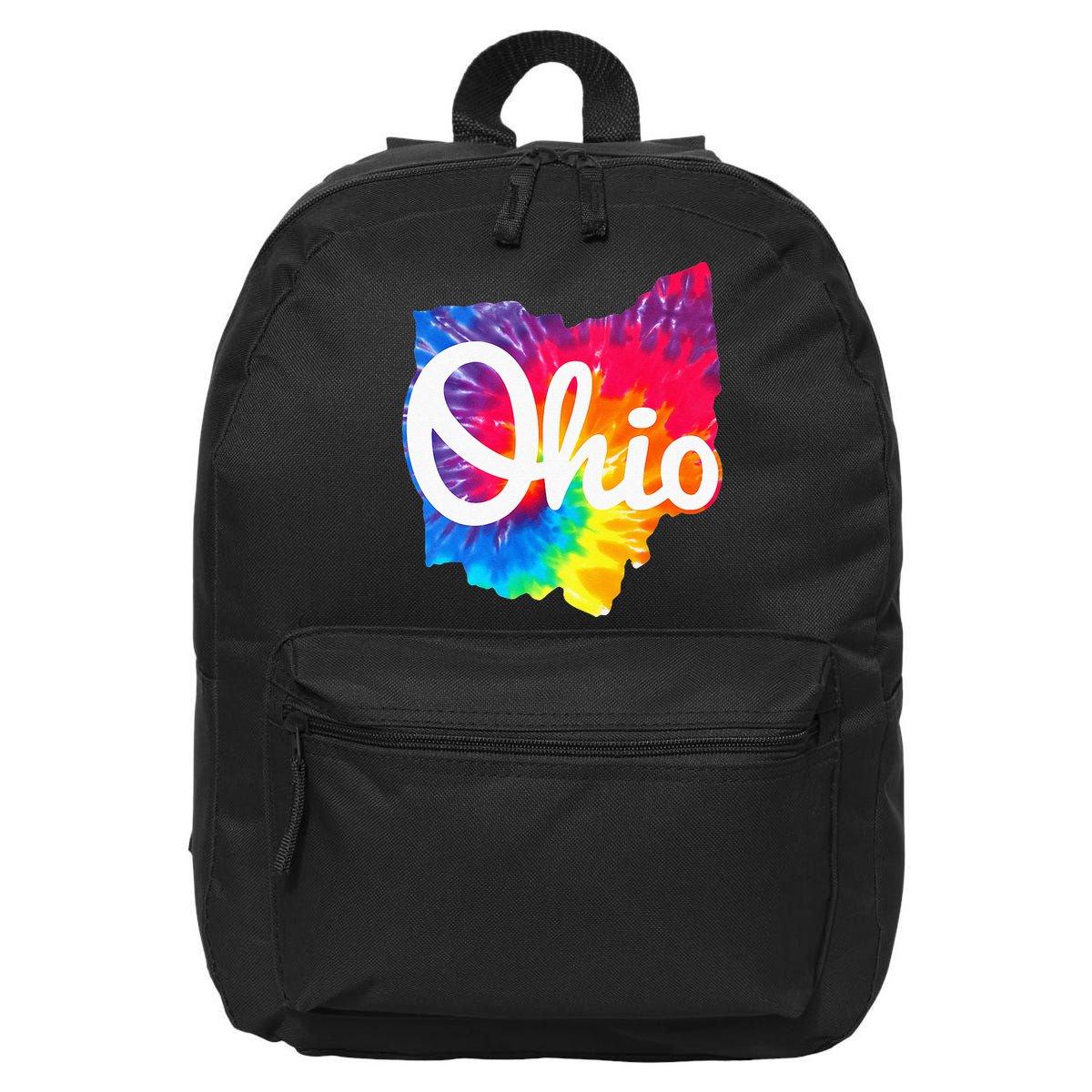 I Love My Ohio Home Script Ohio 16 in Basic Backpack