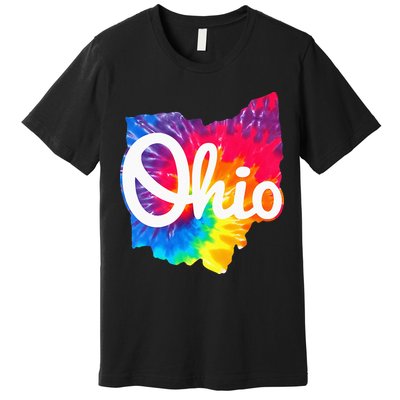 I Love My Ohio Home Script Ohio Premium T-Shirt