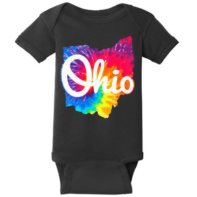 I Love My Ohio Home Script Ohio Baby Bodysuit