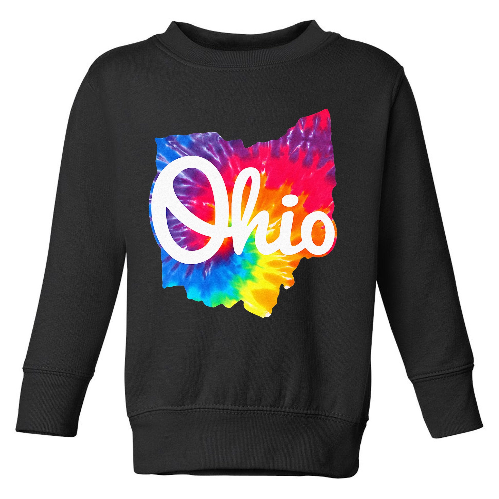 I Love My Ohio Home Script Ohio Toddler Sweatshirt