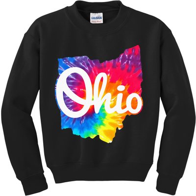 I Love My Ohio Home Script Ohio Kids Sweatshirt