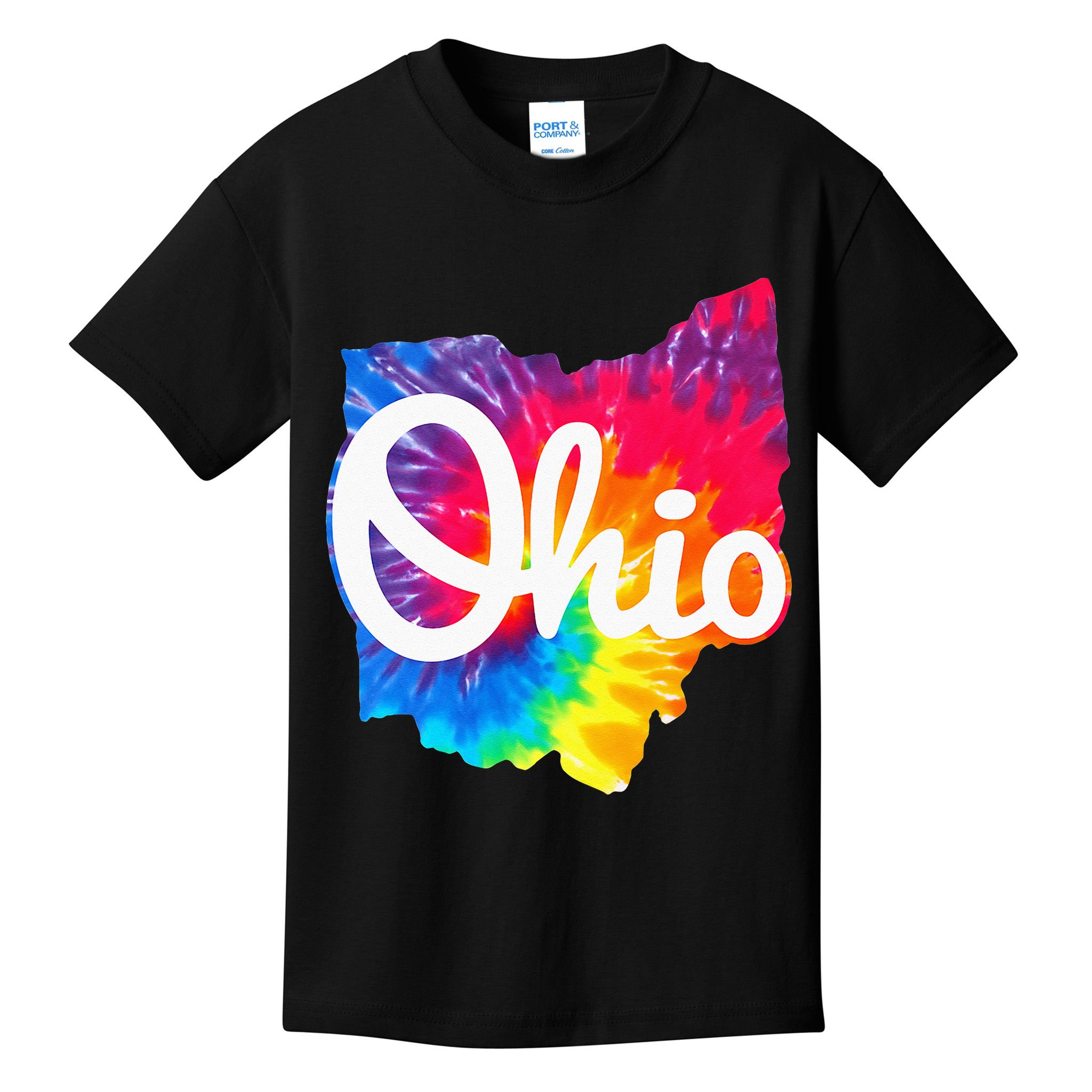 I Love My Ohio Home Script Ohio Kids T-Shirt