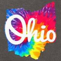 I Love My Ohio Home Script Ohio Cotton Canvas Backpack